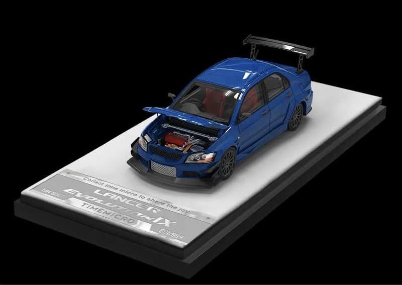 

TIMEMICRO Mitsubishi Lancer Evolution Lancer Evolution IX LANCER EVOLUTION Синий 1/64