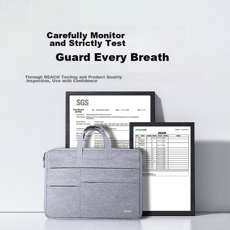 Ugreen Laptop Bag, Handheld Notebook Sleeve, 16-Inch Storage Bag Suitable for MacBook Pro, Huawei, Lenovo