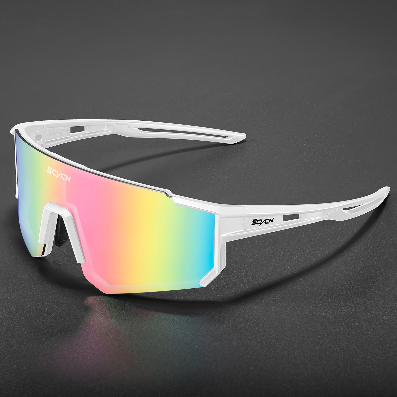 

SCVCN Cycling Glasses Sports Protection Sunglasses Men Women Windproof UV400 Outdoor Riding Eyewear Driving Windproof Goggles
