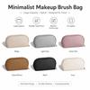 Large Capacity Cosmetic Bag PU Leather Purse Pouch Portable Storage Pouch  Travel
