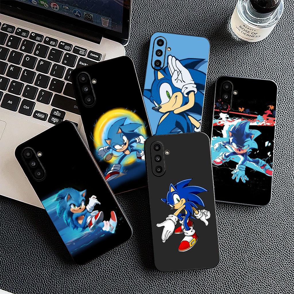 Phone Cover for Motorola Moto G22 G23 G32 G53 G60 G72 G64 G20 G8 G9 Plus Power E13 E20 E32 Soft Case Hedgehog S-Sonics-Poster