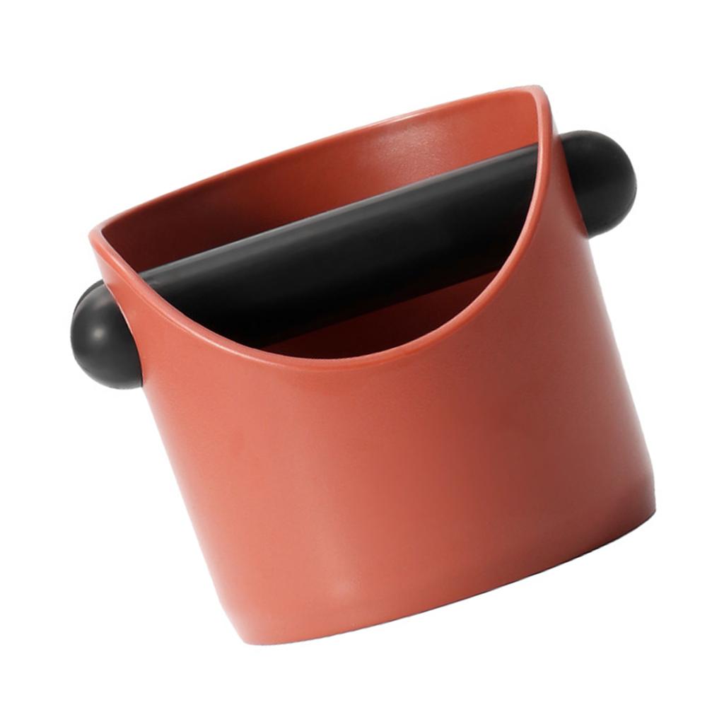 Plassbesparende liten kaffepuckboks egnet for hyppige kaffemaskinbrukere kaffetilbehør oppvaskmaskinsikker