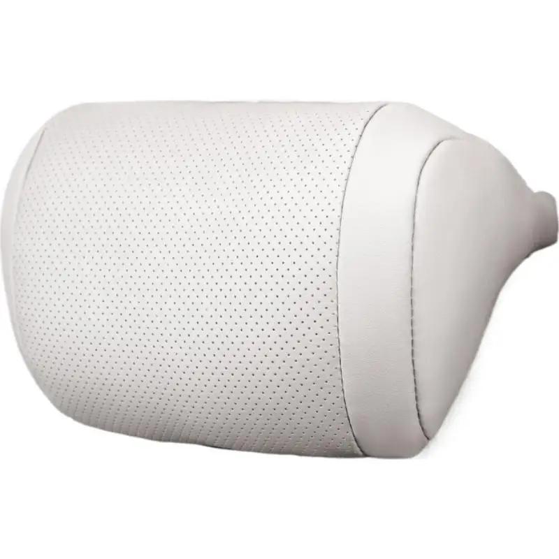 Nappa Car Seat Headrest Comfortable Breathable Support Pillow Ultra-Soft Comfort Relieves Driving Fatigue for Benz Tesla D8I7