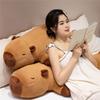 Cartoon Capybara Pillow with Fine Stitching Cartoon Cushion Long Sleep Soft Pillow Sleeping Toy 60/80CM