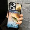 Hunting Fishing Man Plating Phone Case For Xiaomi Redmi Note 14 15 Pro Plus 13 12 11 11S 11T 10 9S 9 5G Anti-Fall Airabag Cover