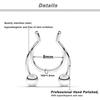 Women Fake Septum Gifts Non Piercing Jewelry Nose Ring Stainless Steel