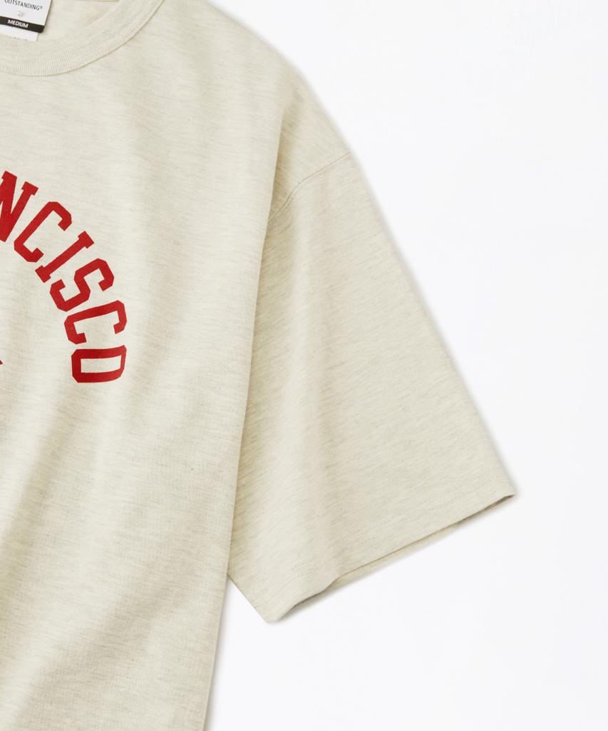 OUTSTANDING V.S.C Tee(San Francisco)_1%Oatmeal