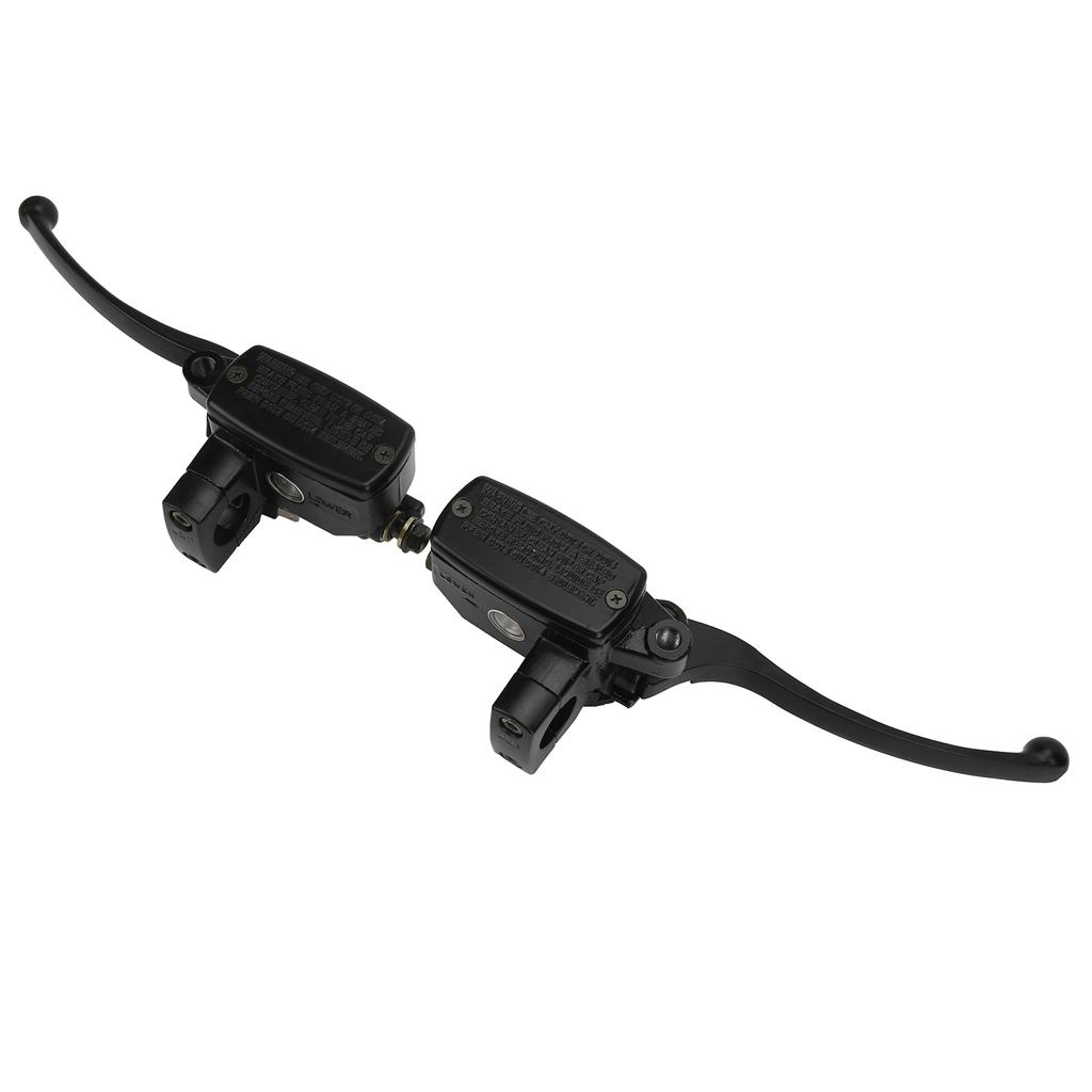 Hydraulic Brake Clutch Master Cylinder Lever Assembly Black for Motorcycle with 1in Handlebars