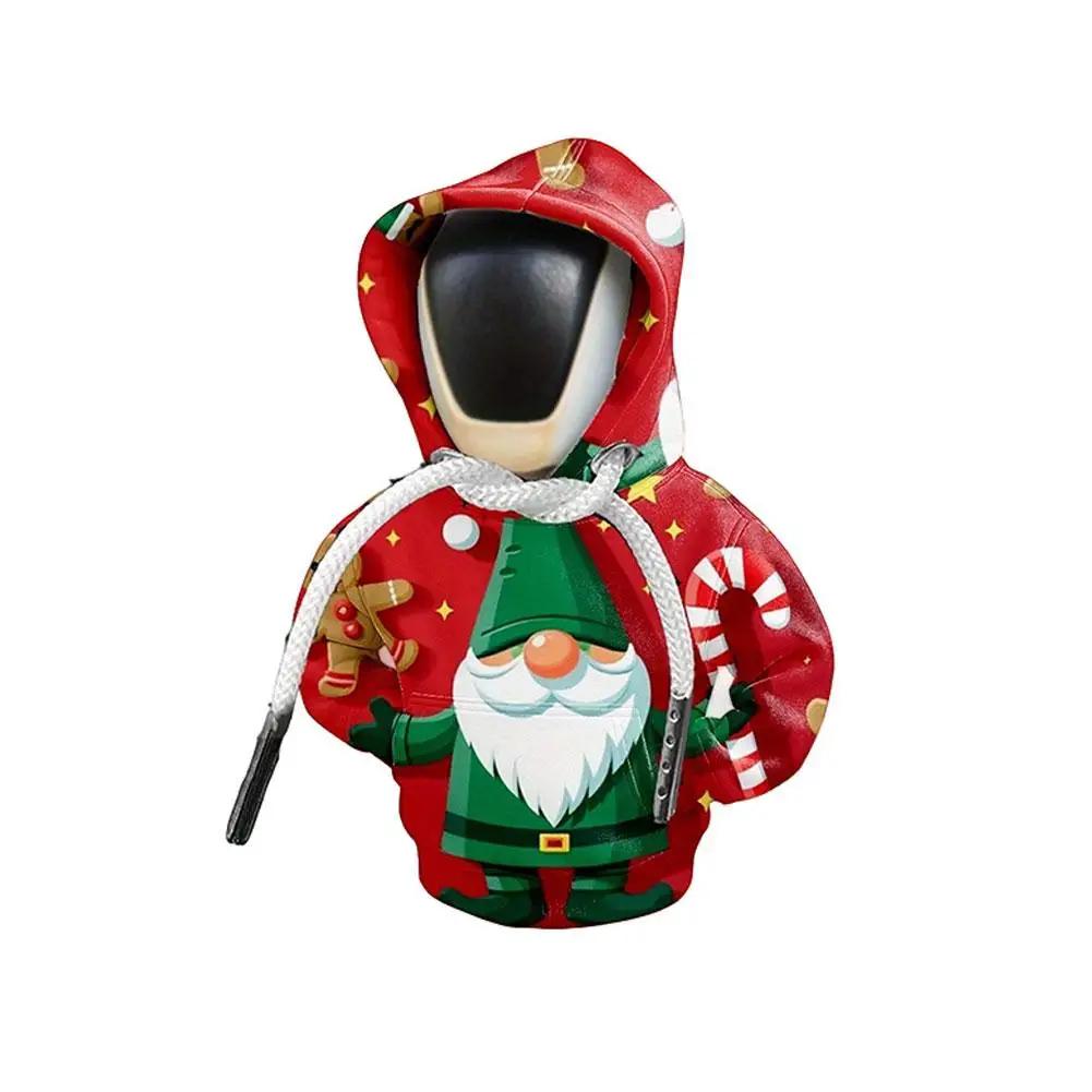

Christmas Car Gear Shift Hoodie Cover Shift Cover Gear Lever Manual Automatic Interior Decor Shift Car Decoration Handle Fi D1P4
