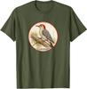 T-shirt Uccello Picchio dal Ventre Rosso Retrò *10 Colori* Nuova Maglietta di Bird Fantastic