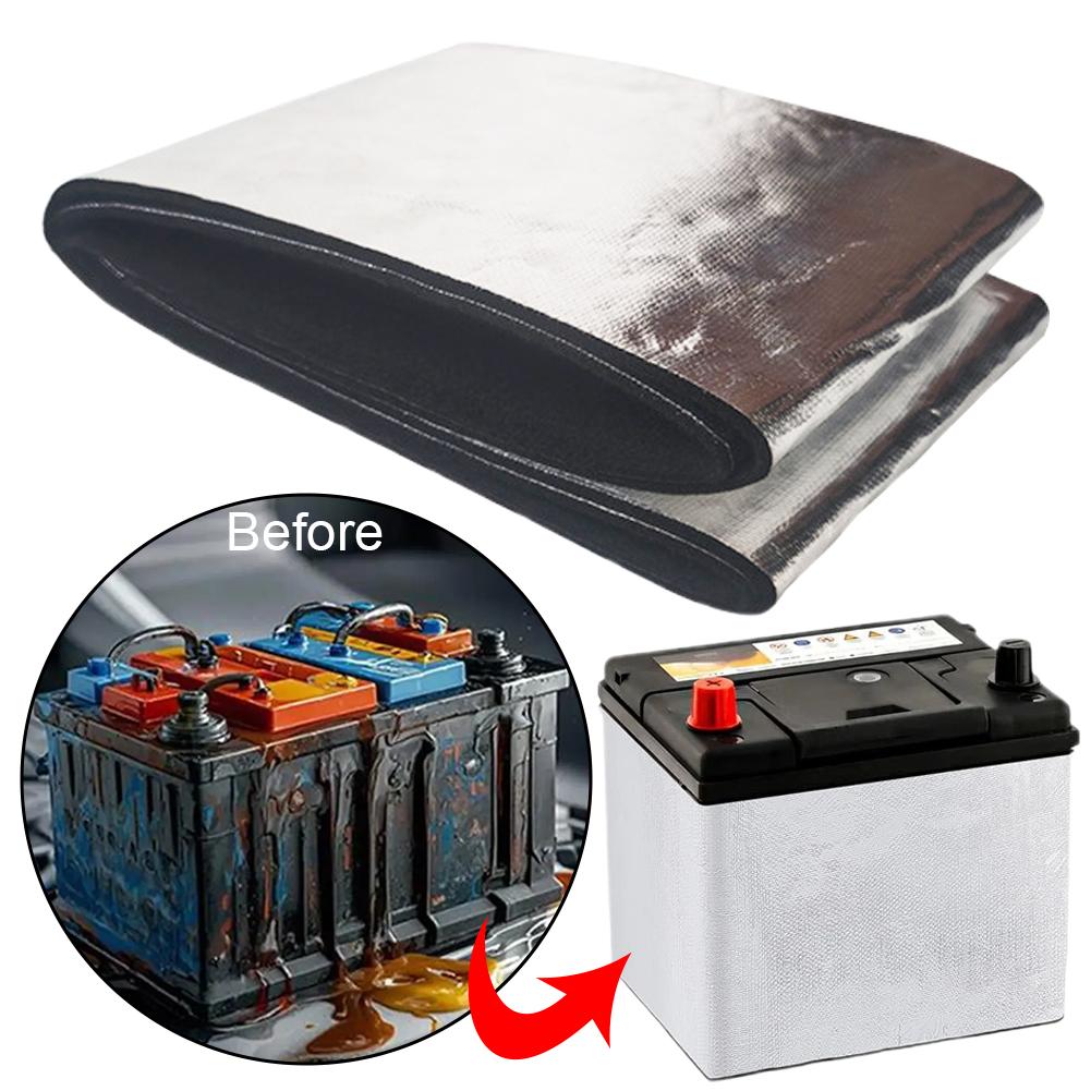 Car Battery Insulation Cover Fireproof Flexible For RV Trailer Boat Marine Cold Weather Winter ATV Motorcycle Lawn Mower D5Y8