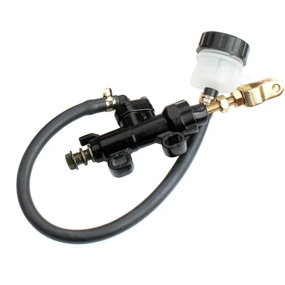 

Motorcycle Rear Brake Pump Foot Hydraulic Refit Rear Brake Master Cylinder Pump Brand-new Motorcycler Brake Pump чёрный