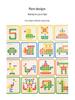 Mosaic 3D Wooden Puzzle Building Blocks for Kids