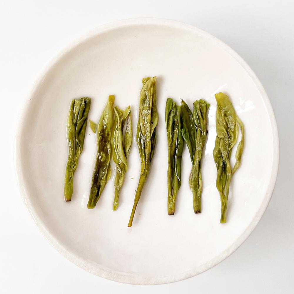Green Tea | No 808 Chestnut Fragrant Longjing 150g/bag | Chinese Cha | Brand MoorKr Loose Tea | Sugar-free Additive-free Natural Drink