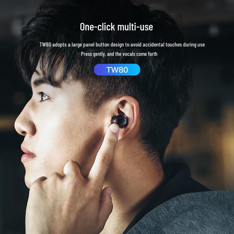 Lenovo thinkplus TW80 True Wireless Bluetooth Earbuds (CN version)