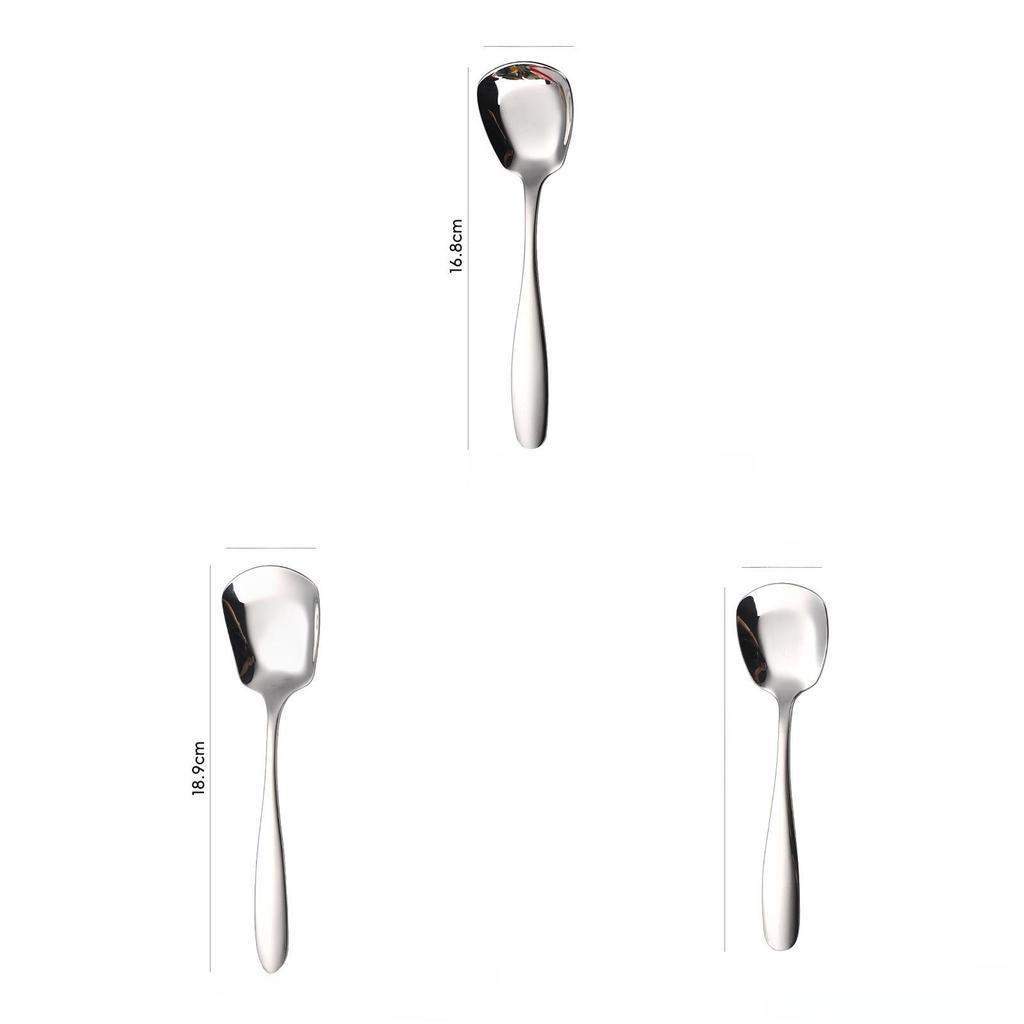 Stainless Steel Kids Spoon With Mirror Finish For Home Use Perfect For Children Meals
