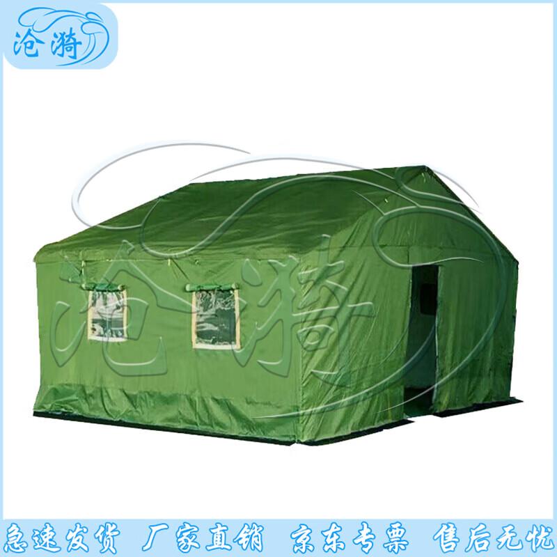 Heavy-Duty Winter Construction & Emergency Tent