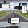 Universal Car Phone Holder, Dashboard Windshield Mount with Strong Suction Cup, 360° Rotatable Car Clip Stand for GPS Cell Phone