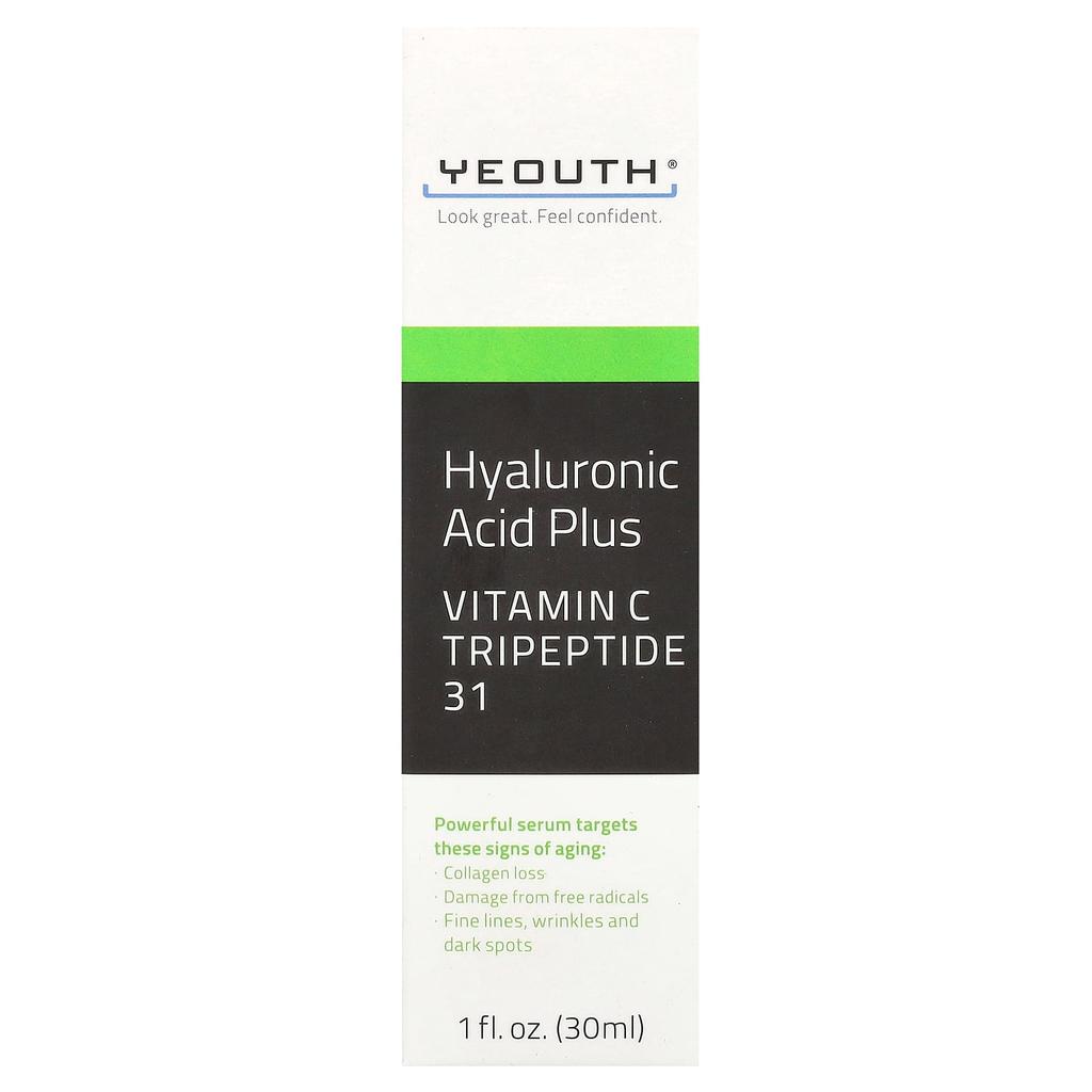 YEOUTH, Hyaluronic Acid Plus, 1 fl oz (30 ml)