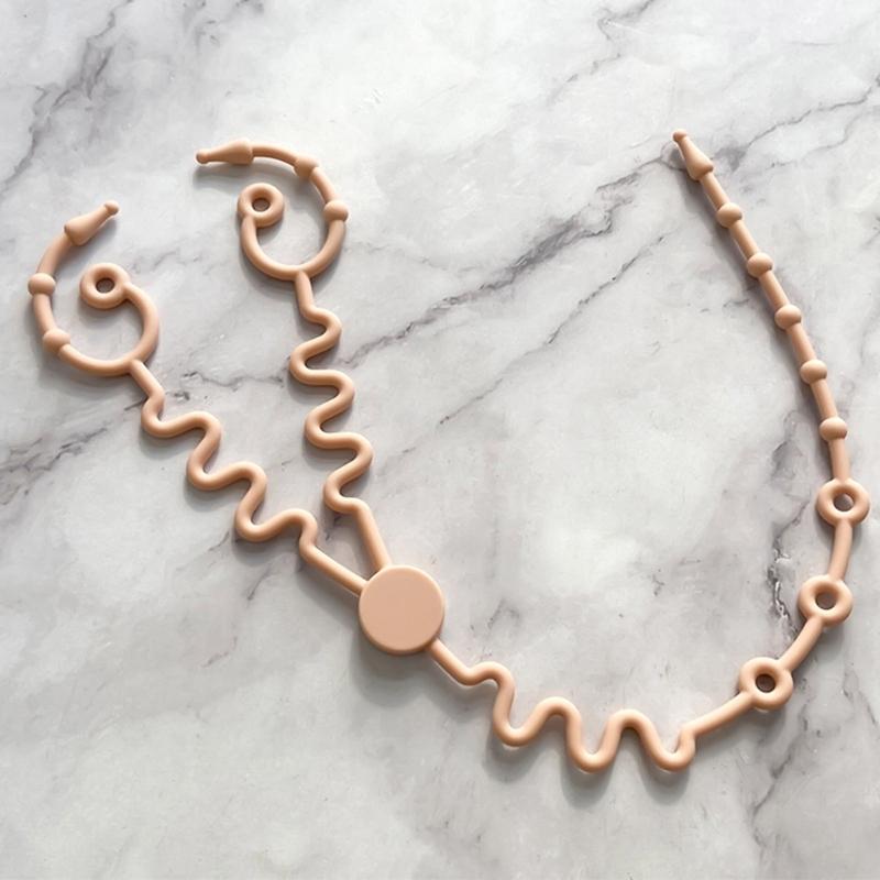 2 in 1 Baby Teething Holder Leash for Infant Feeding Accessories Travel Parents Dummy Nipple Chain Lost Prevention