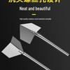 Stainless Steel Corner Tool Set: Internal/External Corner Puller & Putty Scraper for Interior/Exterior Walls.