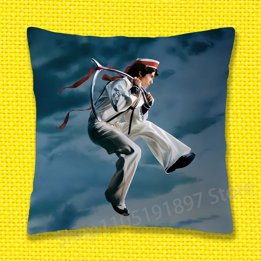 C-Conan Gray Wishbone Throw Pillow Case For 50X50Cm 40X40Cm 55X55Cm 45X45Cm 30X30Cm Square Bedroom Pillowcase Cover