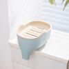 Soap Holder Non-Slip Design Easy To Clean Double Layer Versatile Soap Dish with Drain Holes Bathroom Decoration