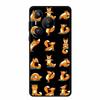 Black Silicone Case For Huawei Pura 70 Pro Case Cartoon Cat Soft Back Cover For Honor 400 Pro 5G Phone Case 400Pro Coque Funda
