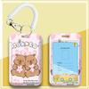Capybara Cartoon ID & Card Holder Lanyard for Campus, Bus, Subway, and Badge