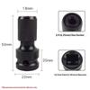 1/2Pcs Impact Wrench To Drill Adapter 1/2 To 1/4 Hex Converter Socket Extension Bit Holder For Electric Wrench And Power Tools