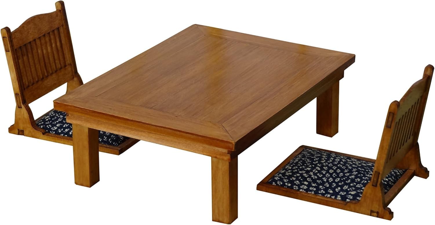 

Cobaanii Mokei Kobo Scale Assembly Kit with Low Table and Chair Set 1/12 WZ-008