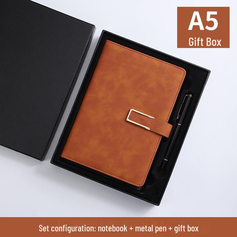 A5 Portable Business & Student Meeting Notebook Gift Set