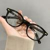 Fashion Round Frame Glasses Retro Aesthetics Modern Style Anti Blue Light Round Eyewear Vintage Black Leopard Frame Eye Glasses