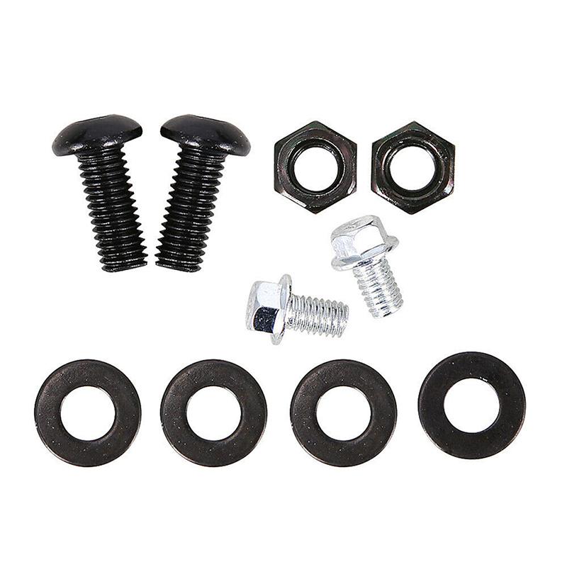 Černý držák boční poznávací značky motocyklu, držák zadního brzdového světla pro většinu starých motocyklů, vhodný pro Harley, Bobber, Chopper...