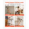 SucceBuy 2/4/8-Pack Cabinet Jack Support Pole Adjustable Steel Telescopic 154 Lbs Capacity for Installing Cabinets Cargo Bars