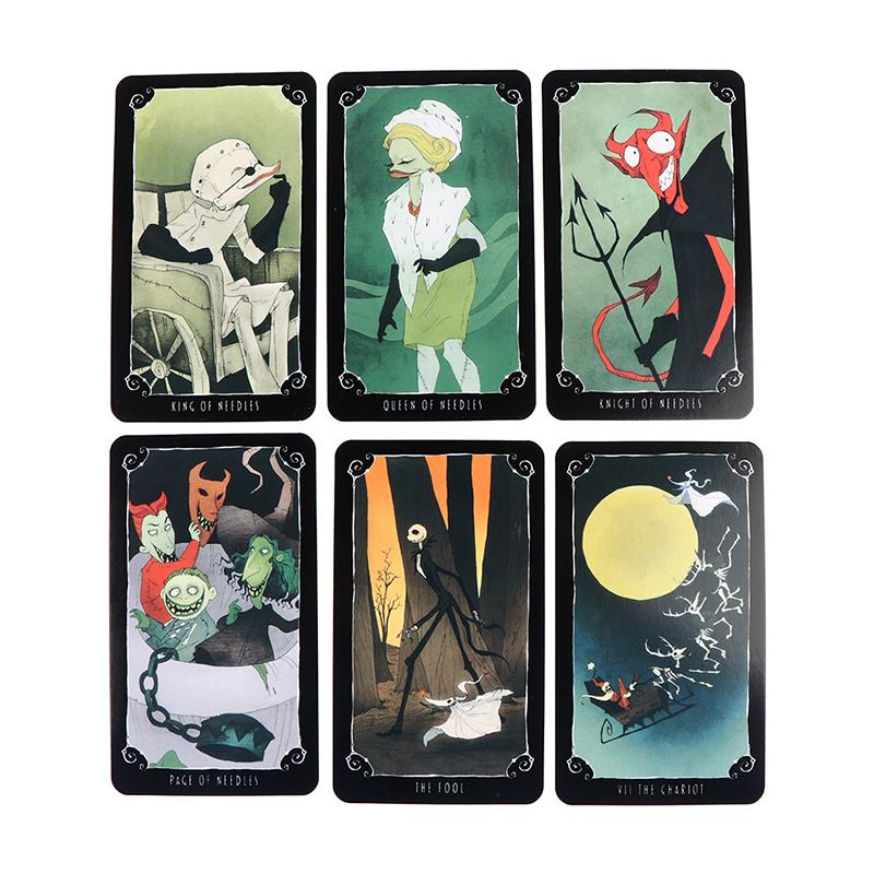 The Nightmare Before Christmas Tarot Cards Prophecy Divination Deck Board Game