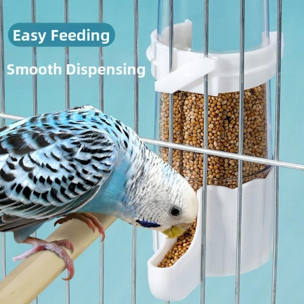 Dual Purpose Pet Bird Feeder Automatic Small Pet Waterer New Water Dispenser  Cage Accessories
