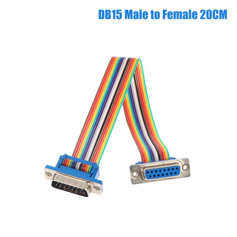 High Efficiency DB9 DB15 DB25 D-SUB Serial Port Cable Male Female for Secure Connections