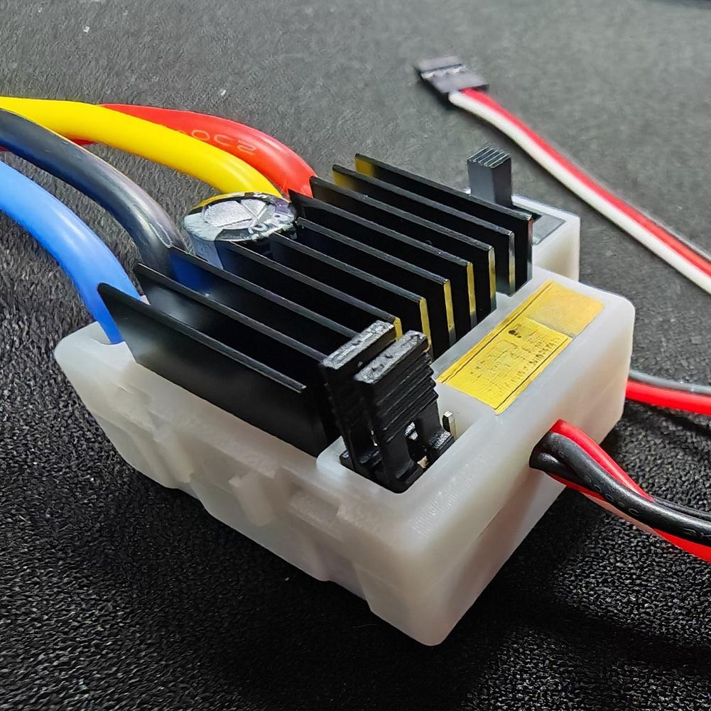 

1pc 60A Bidirectional Brushed Electronic Speed Controller For RC Cars Boats 1:16 And 1/10 Scale Vehicles Electric Scooters