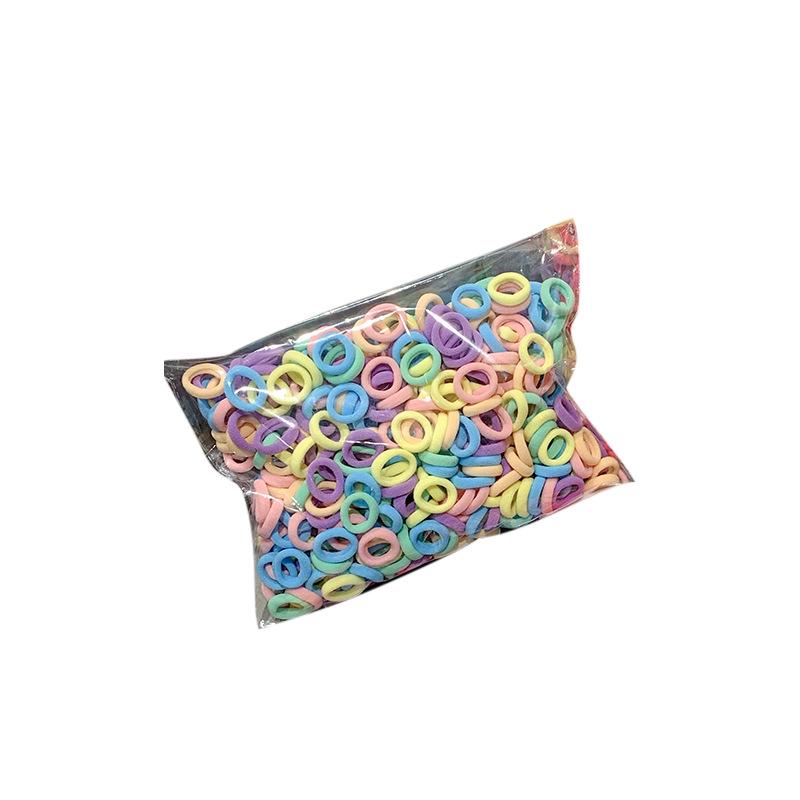 Elastic Hair Tie for Children and Women - Soft, Hair-Friendly Rubber Bands for Little Girls and Babies