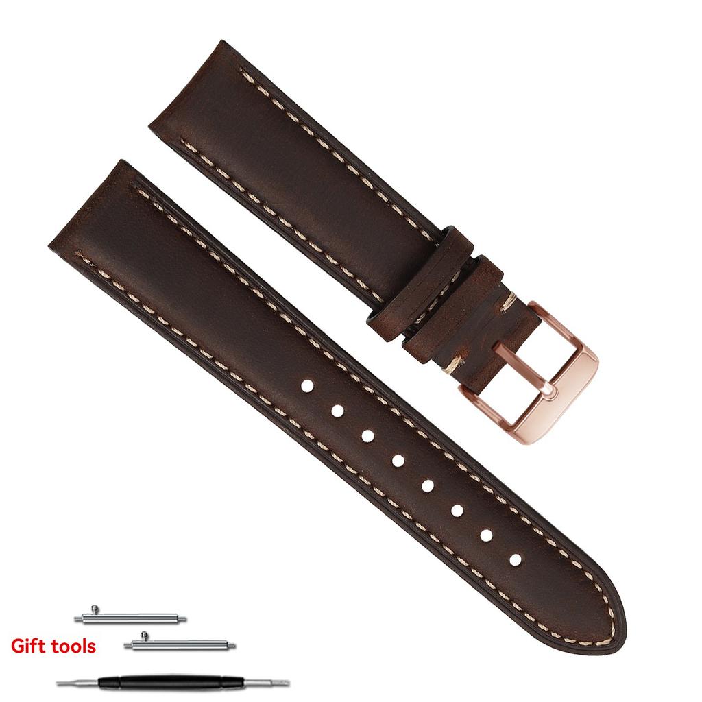 XL Extended Lenght 140+90mm Vintage Watch Strap 22mm 24mm for Panerai SElKO Casio Lengthening and Thickening Men's Watch Band