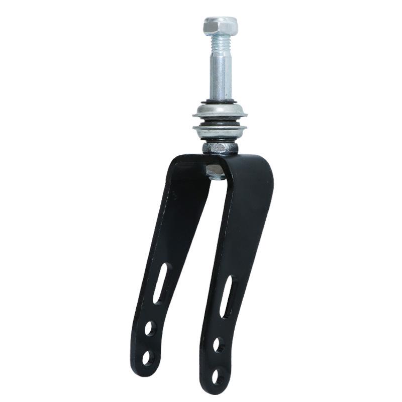 6-Zoll Stahl Rollstuhl Vorderradgabel mit Lager