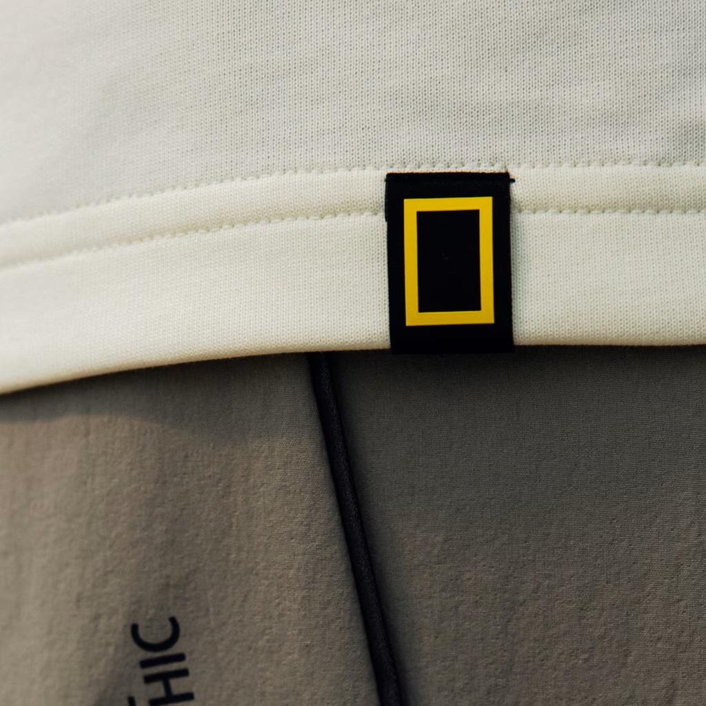 Adidas X National Geographic Collaboration Comfortable Soft Skin-Friendly Breathable Short Sleeve T-Shirt Unisex Tops White JD5962