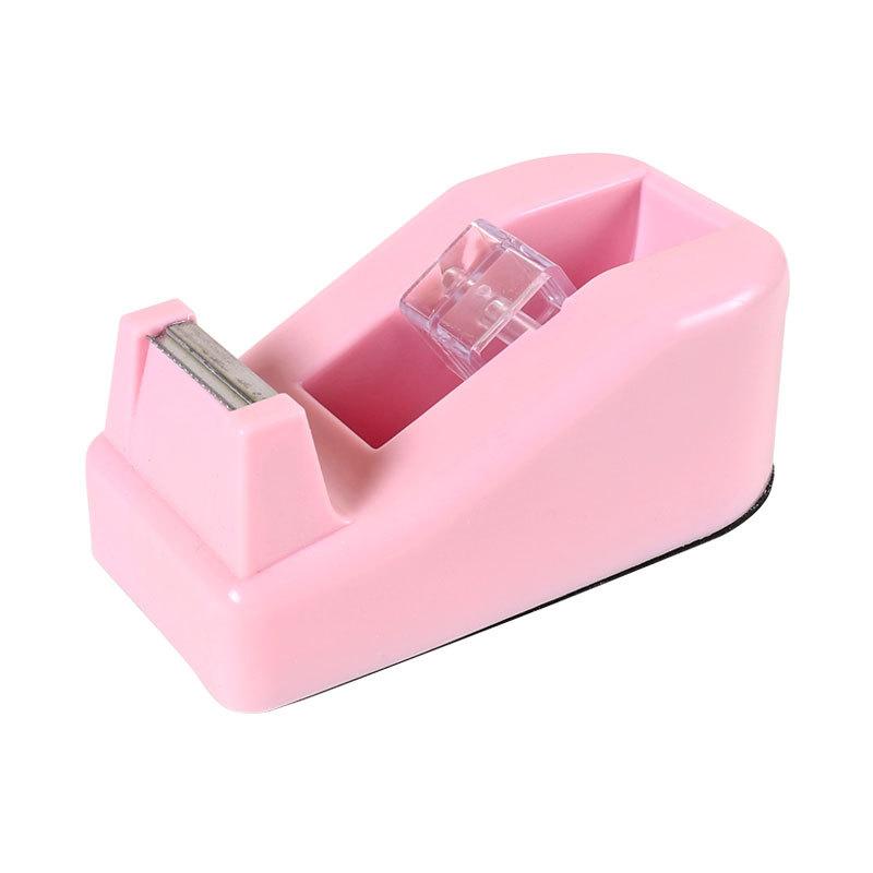 

Канцелярский диспенсер для ленты ручной работы Силиконовая форма для гипса DIY Бетонные офисные принадлежности Инструменты для изготовления Настольный декор 1PCS розовый