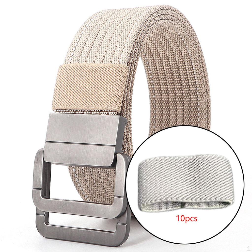 10 Pack of Belt Keepers for Elastic Straps, Nylon Holders Pants