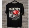 NEW Five Finger Death Punch Tour 2024 Short Sleeve Black Shirt Unisex T-Shirt