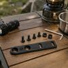 Aluminum Flashlights Mounting Plate for M300 M600, Vertical Configuration with Multiple Openings for Outdoor Equipment Systems