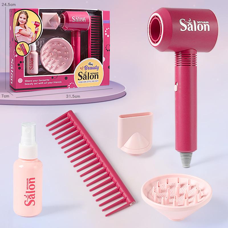 Kids  Hairdresser Role-Play Set: Hair Salon Comb & Styling Toy for Girls  Birthdays