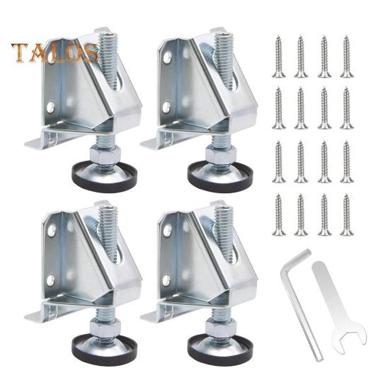 

Ножки для выравнивания мебели, грузоподъемность 330 фунтов, регулировка высоты, нескользящая конструкция, комплект ножек для выравнивания мебели 4pcs серебряный