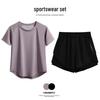 Unisex Quick-Dry Sweat-Wicking Running T-Shirt: Lightweight, Loose Fit, Short Sleeve, Ideal for Summer Fitness and Yoga.